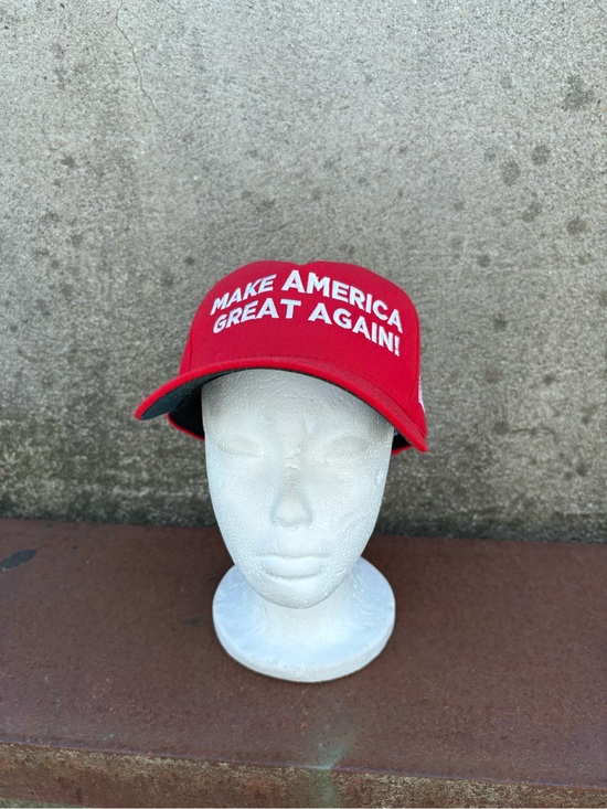 Other - Trump 2024 Hat 47 MAGA Make America Great Again w/ Flag Baseball Cap red USA